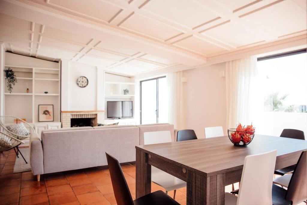 Ferienwohnung Penthouse S.Jorge Seaview T4 Quarteira Exterior foto