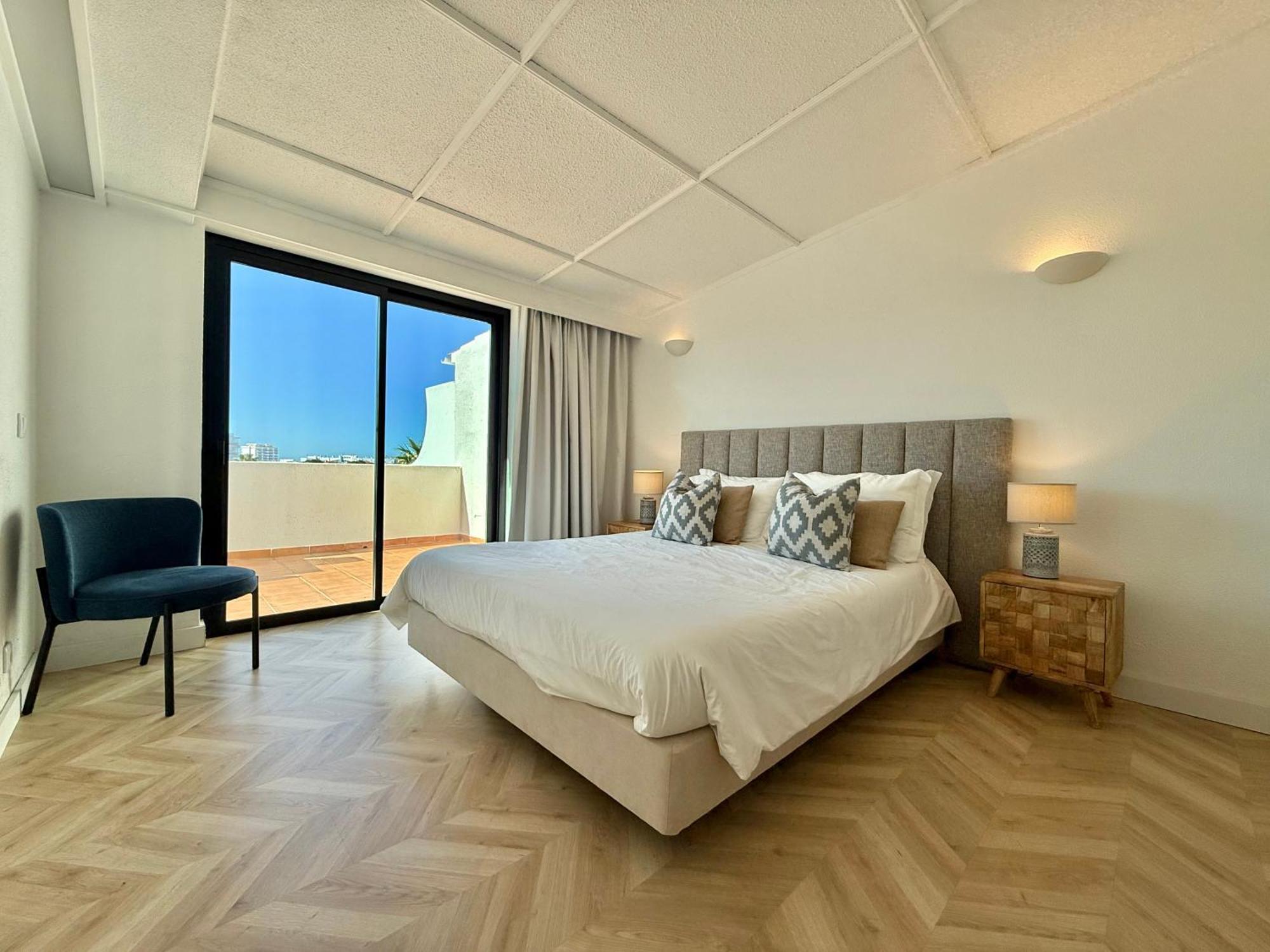 Ferienwohnung Penthouse S.Jorge Seaview T4 Quarteira Exterior foto