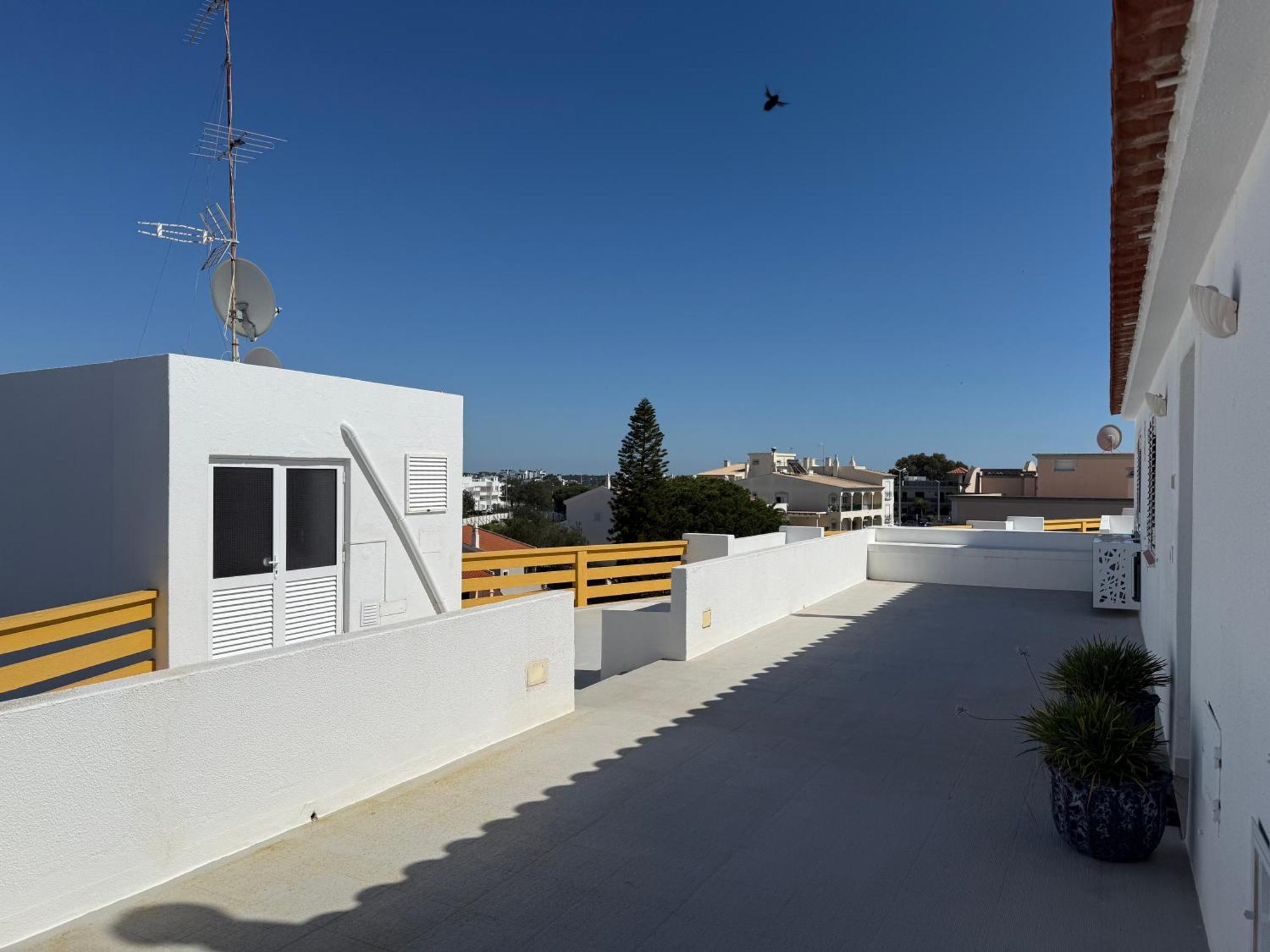 Ferienwohnung Penthouse S.Jorge Seaview T4 Quarteira Exterior foto
