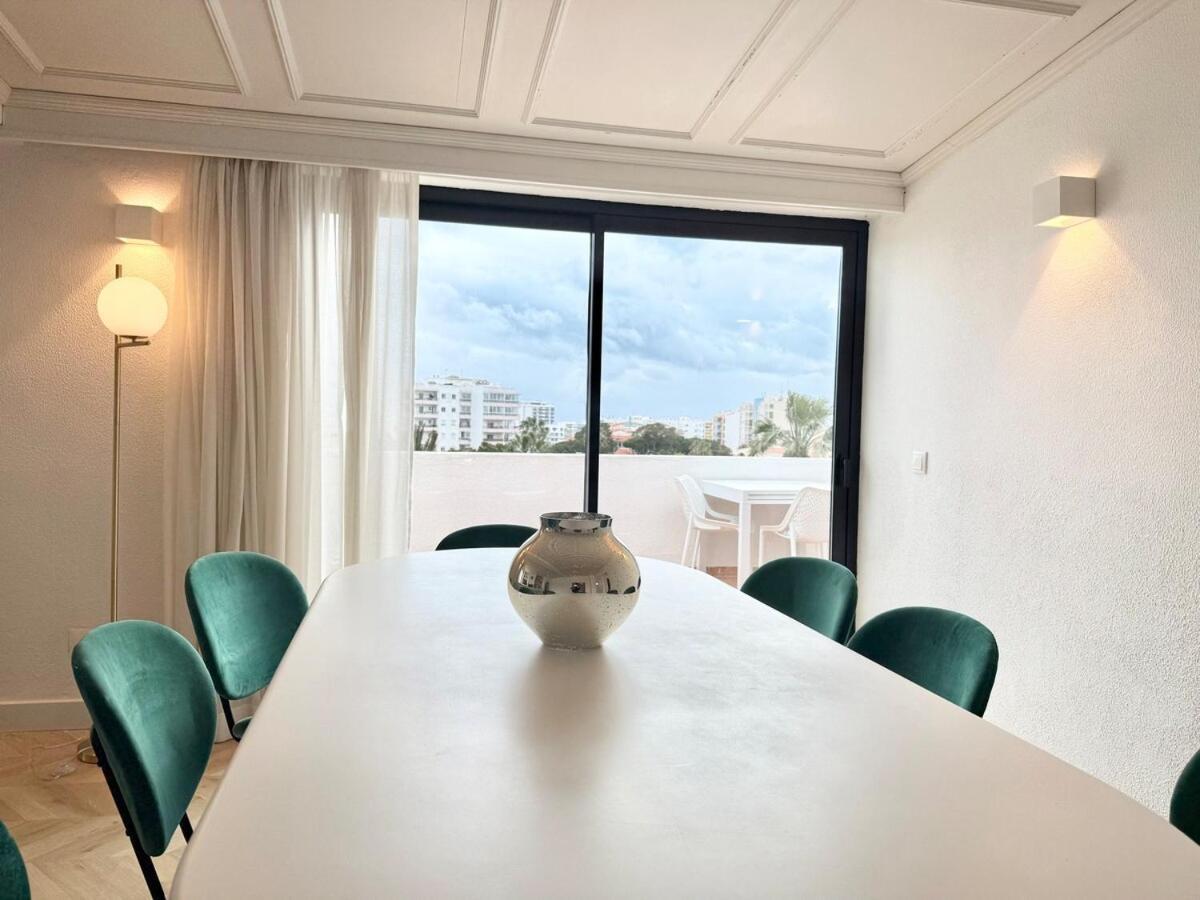 Ferienwohnung Penthouse S.Jorge Seaview T4 Quarteira Exterior foto